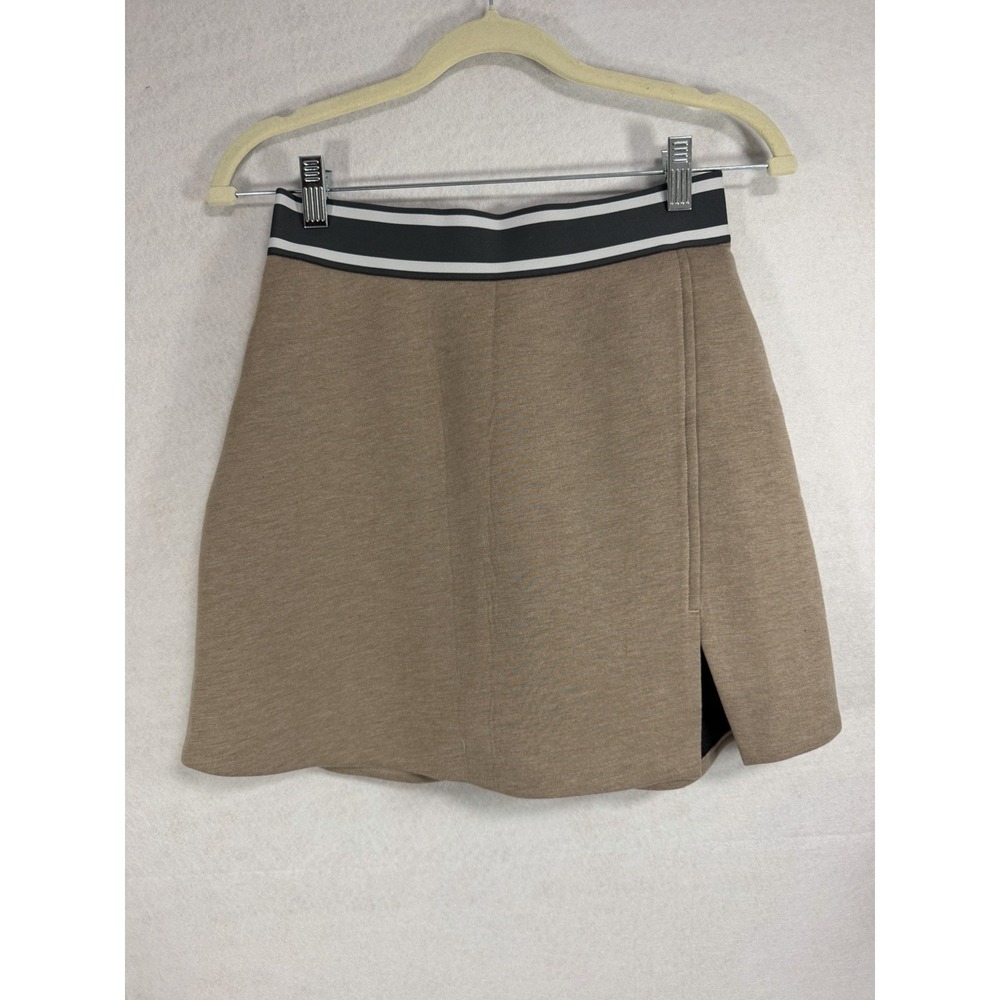 GREYSON Clothiers Women Golf Skort Size S Brown Tan Elastic Waist Athletic Short